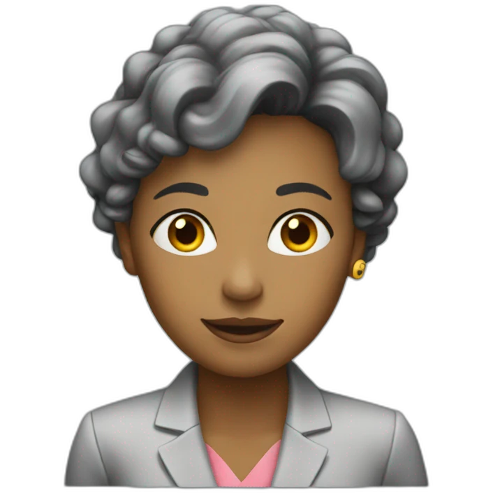 woman in blazer. office emoji