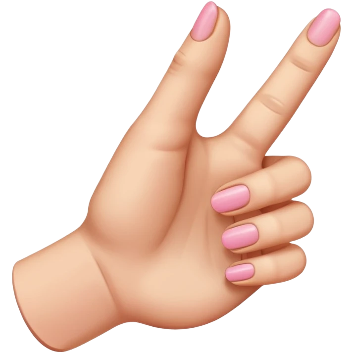Pinky finger promise  emoji