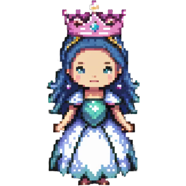 princess with crown and tiara emoji