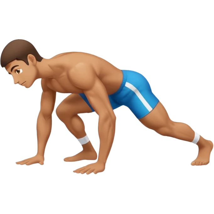 make a male bending over emoji