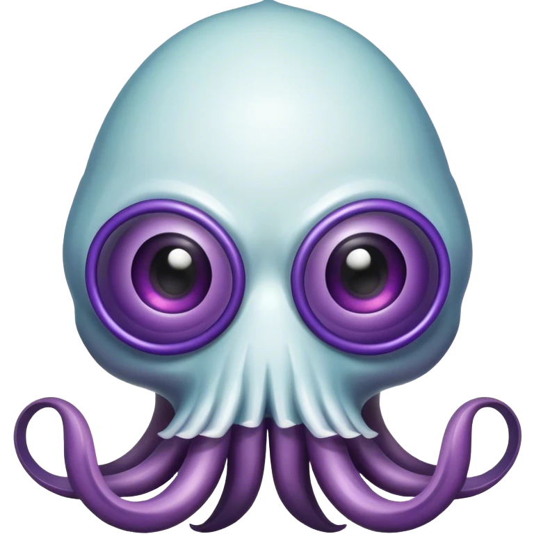 Squid with mask emoji