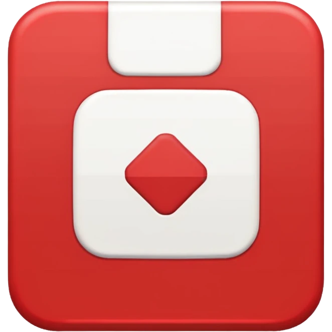 Иконка для YouTube в пиксельном стиле emoji