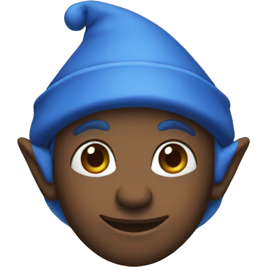 blue elf emoji