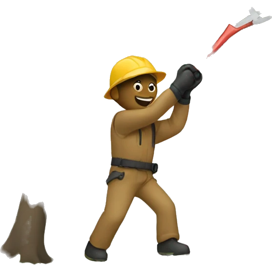 Tree trimming emoji