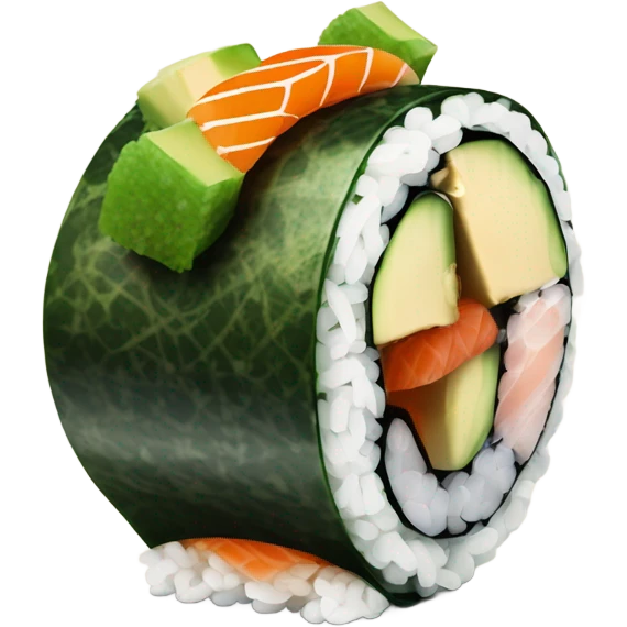 Sushi roll emoji