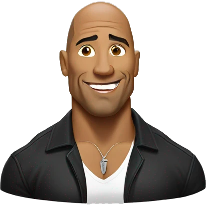 The Rock emoji