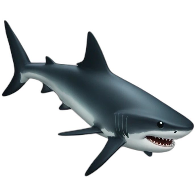 Black shark emoji