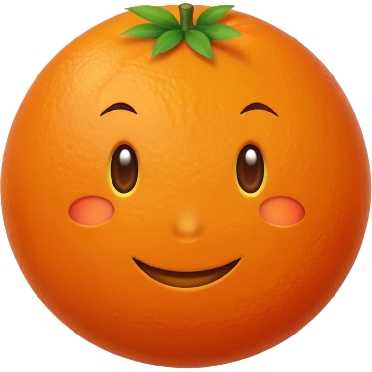 Orange emoji