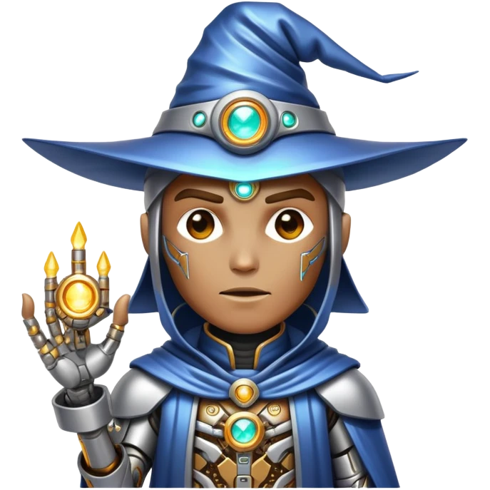 cyborg wizard emoji