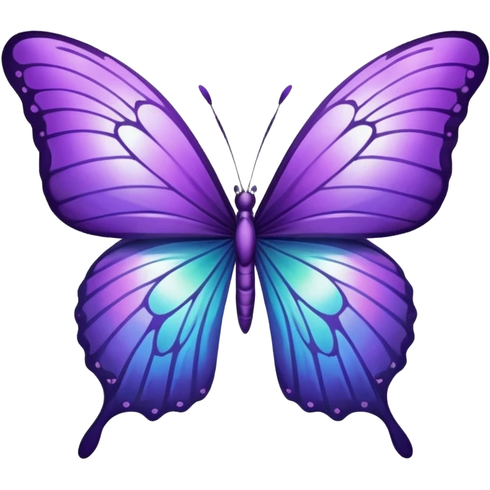 Purple wings big victoria secret  emoji