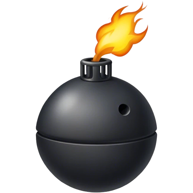 bomb emoji
