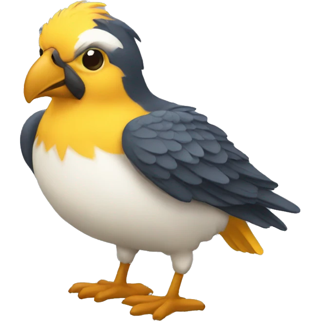 Gavião voando emoji