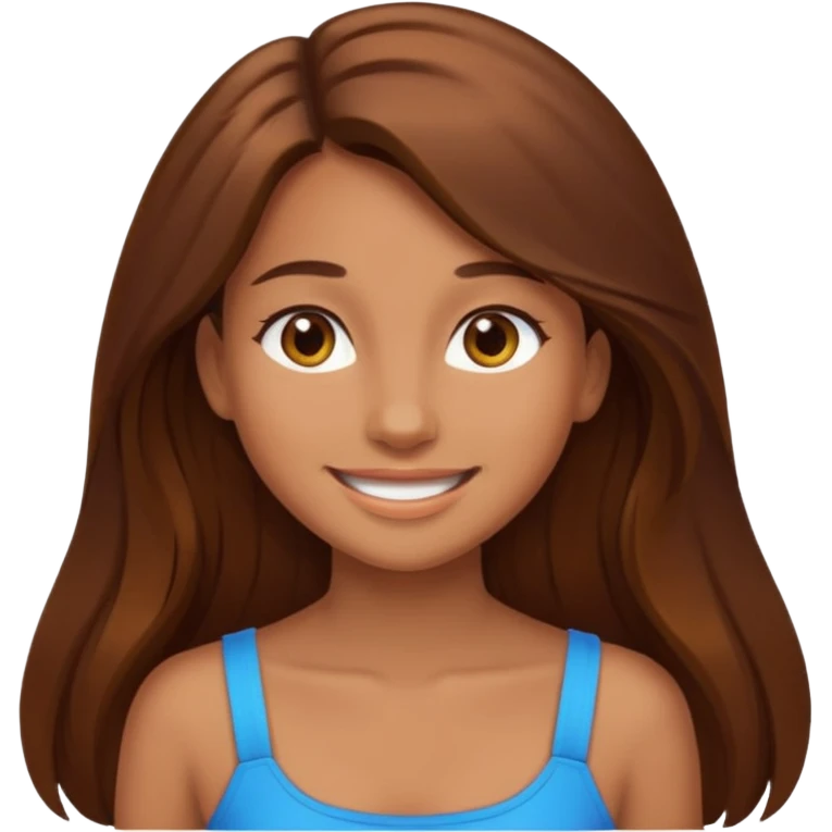 A sexy girl with no clothes  emoji