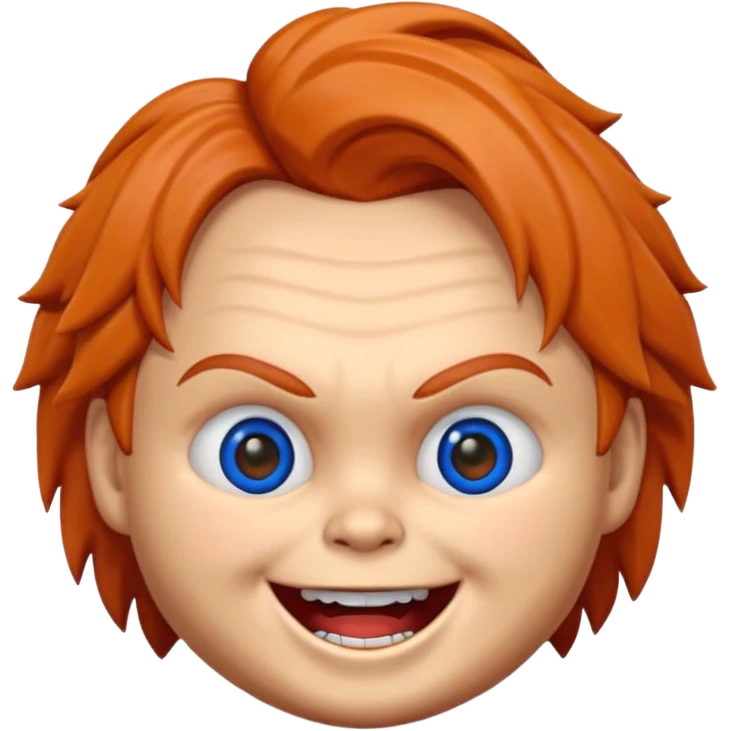 Un emojin de chuky emoji