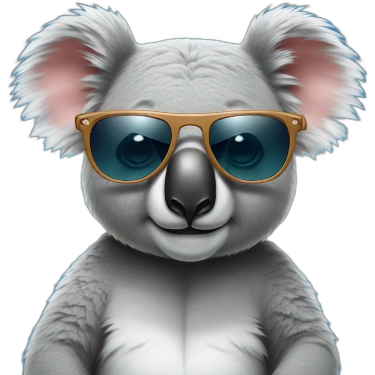 koala with sunglasses  emoji