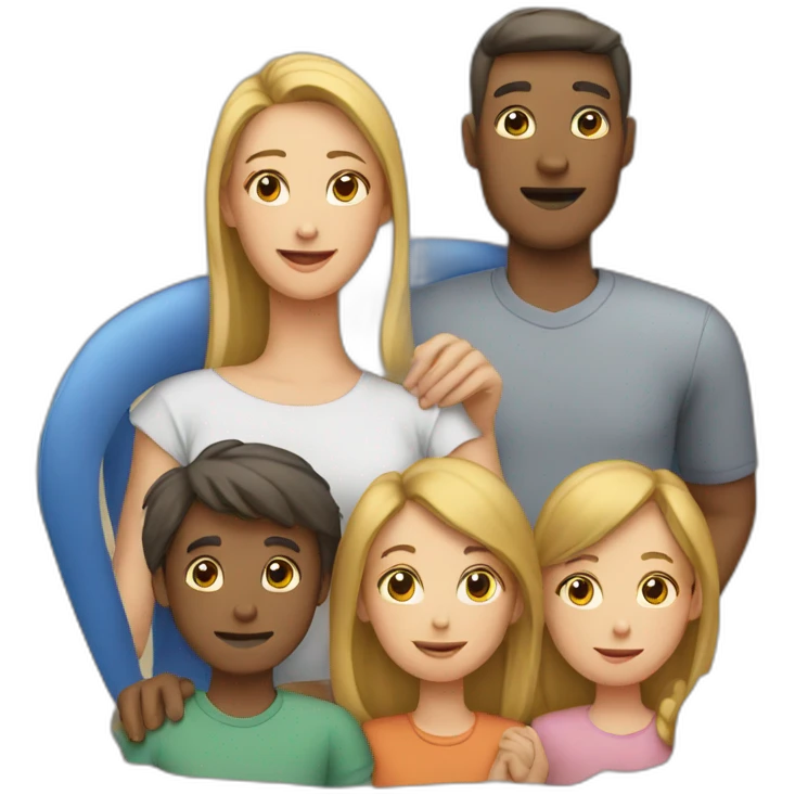 father, mother, boy, girl emoji