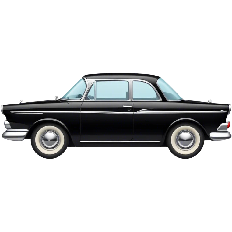 1960 SIDE VIEW CAR emoji