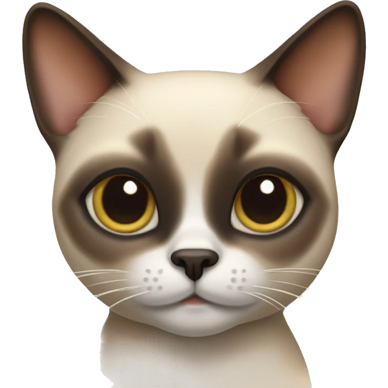 Siamese cat emoji