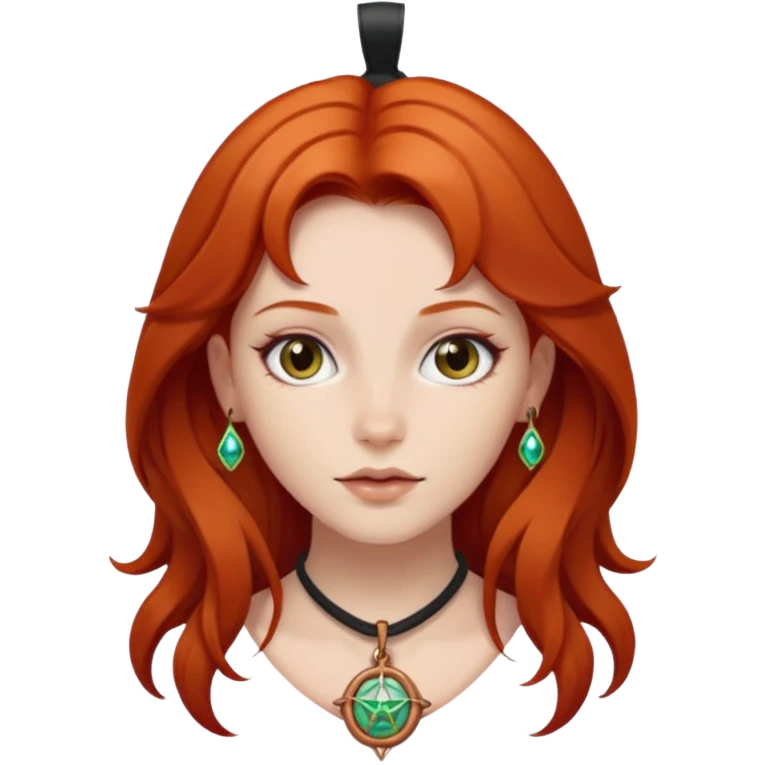 menina ruiva da wicca emoji