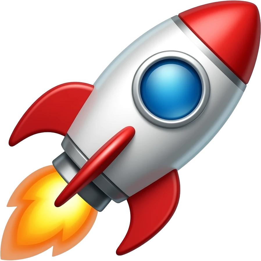 Rocket guidiens of galaxy emoji