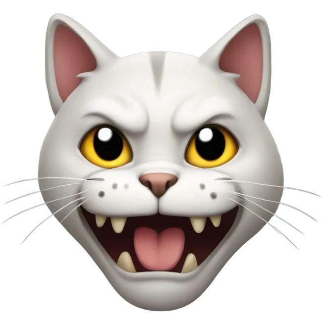 evil cat emoji