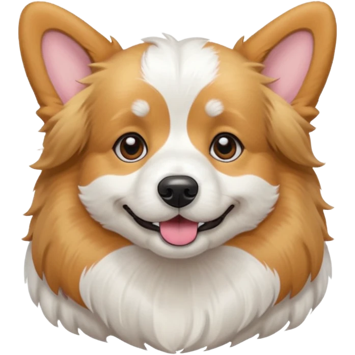 1 coton de tulear and 1 corgy emoji