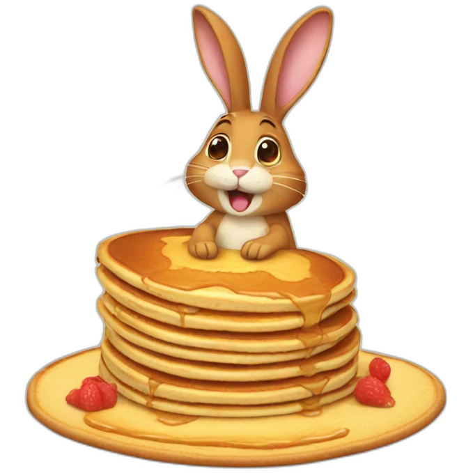 Pancake Rabbit emoji