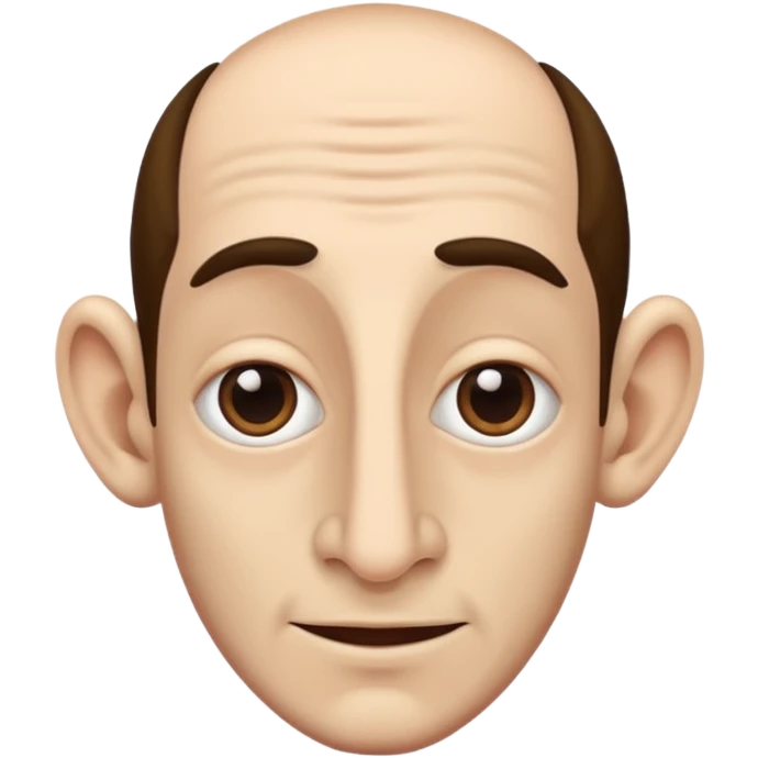A Jewish person with a large nose emoji