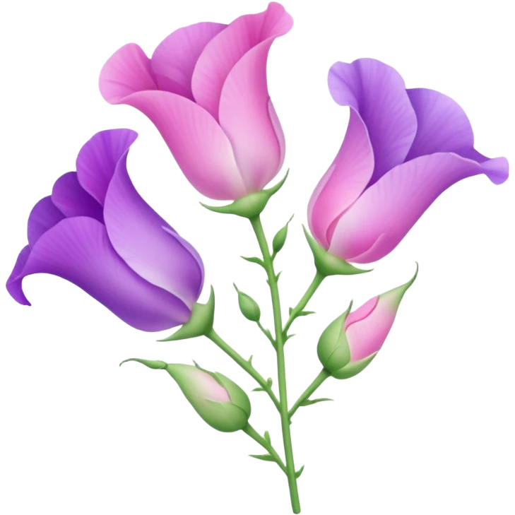 Sparkle Sweet pea emoji