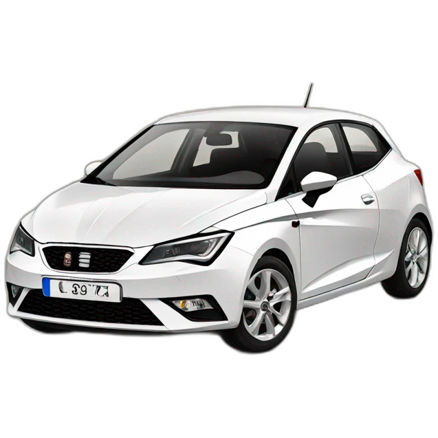 seat ibiza white emoji