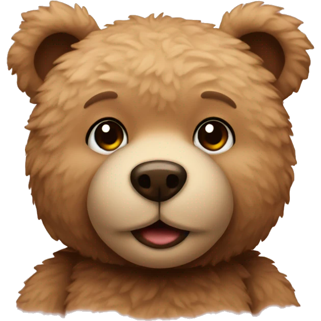 Teddy bear emoji
