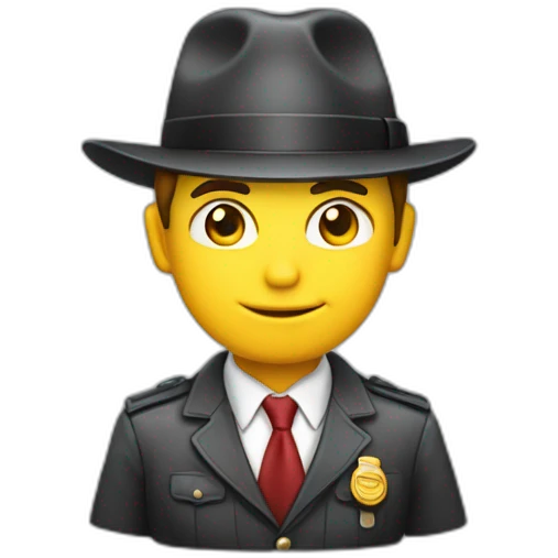 Agente inmobiliario vendiendo casa emoji