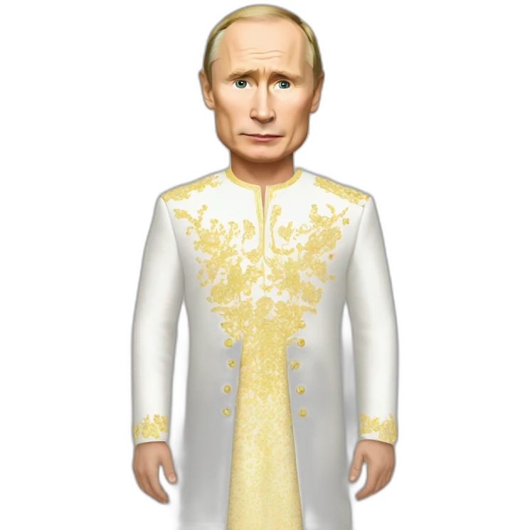Putin gown emoji