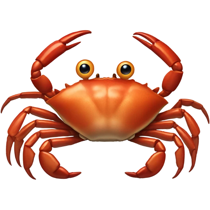 crab emoji saying ª emoji