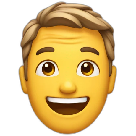 very happy emoji