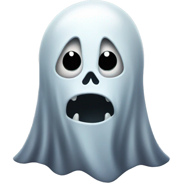 Very Scary Ghost emoji