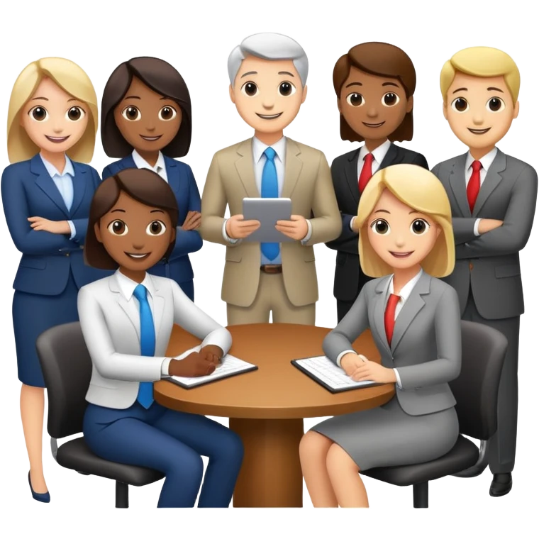business meeting emoji