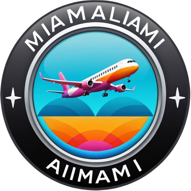 miami international airport logo emoji