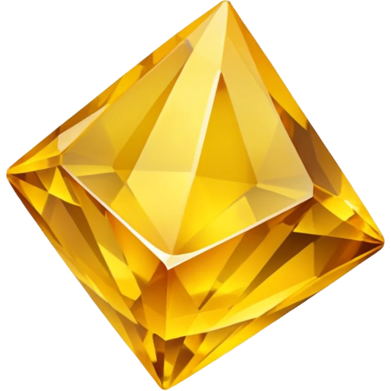 raw yellow crystal emoji