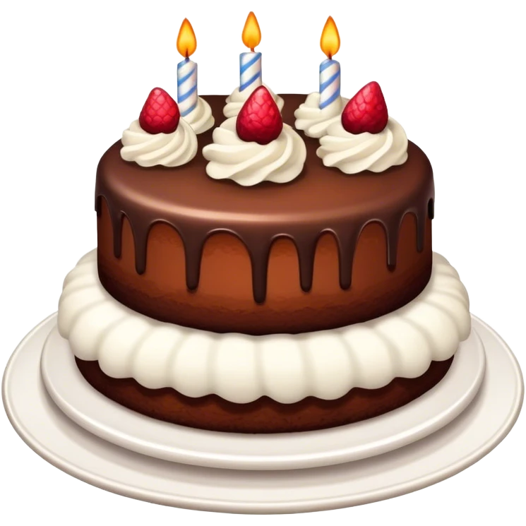 Cake on a plate with legs emoji