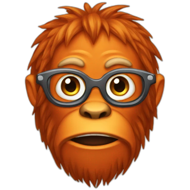 orang outant gigachad emoji
