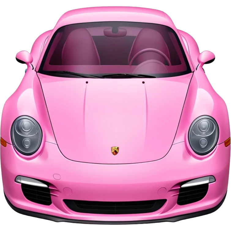 pink porsche emoji