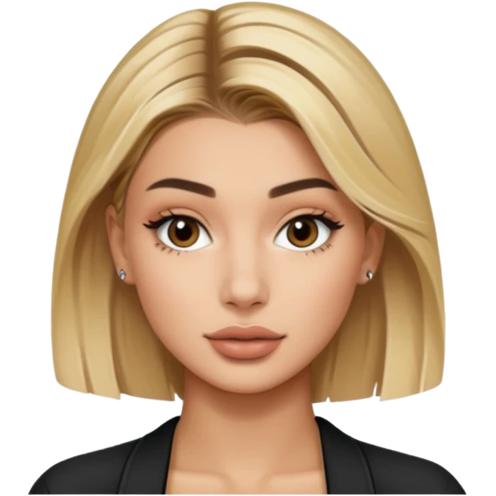 Hailey bieber emoji