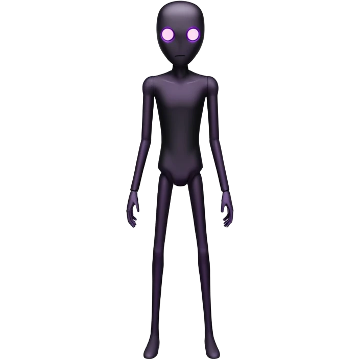 Minecraft Enderman emoji