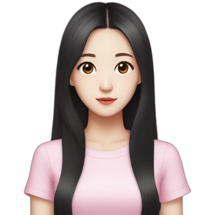 Jisoo black pink  emoji