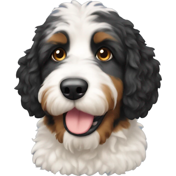 Bernedoodle emoji