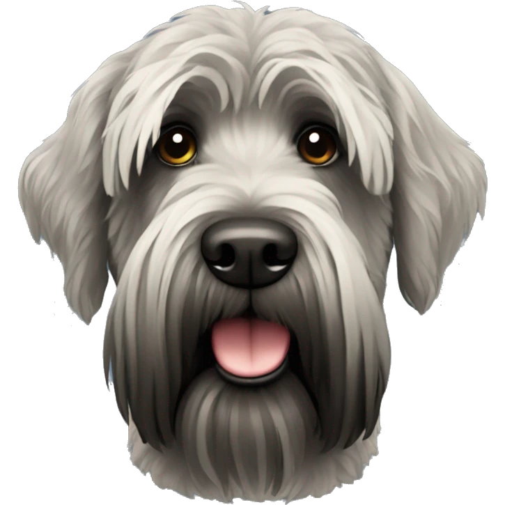 Black Russian Terrier  emoji