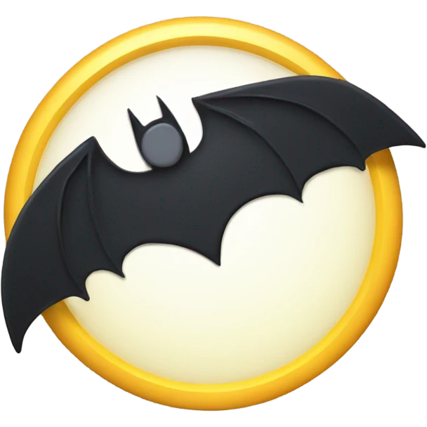 Bat signal emoji