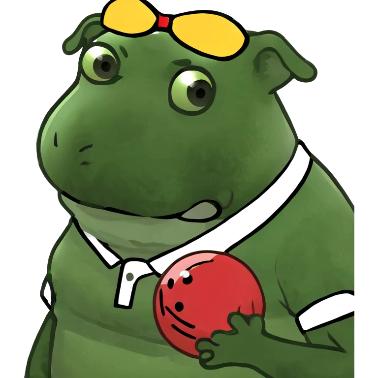 Bulldog bowling  emoji