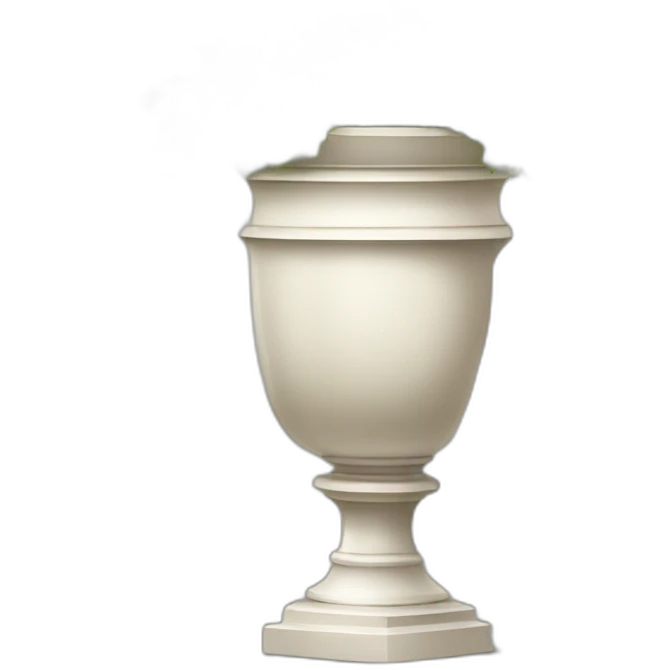 funeral urn with tree emoji